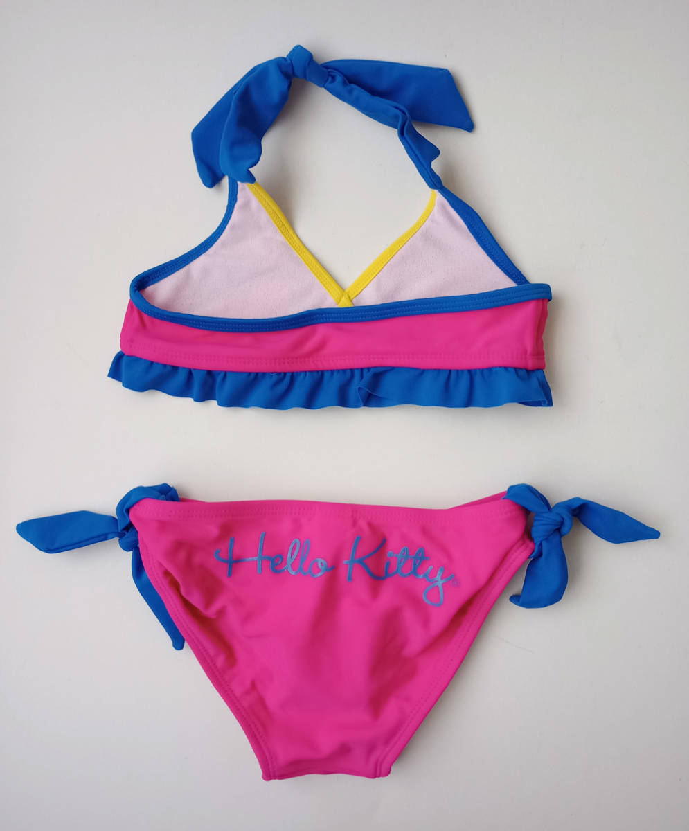 USA покупка ** Hello Kitty Chan бикини раздельный купальный костюм размер XS 110 см не использовался товар ** Hallo Kitty