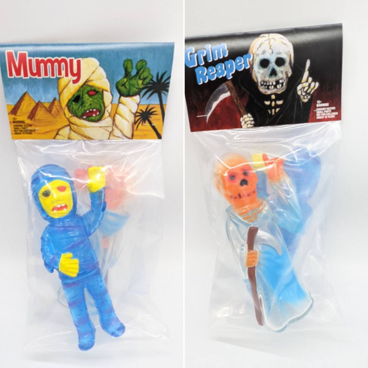 新品未開封 シェルターバンク Grim Reaper & Mummy CLEAR Ver 新品未開封 シェルターバンク Grim Reaper & Mummy CLEAR Ver