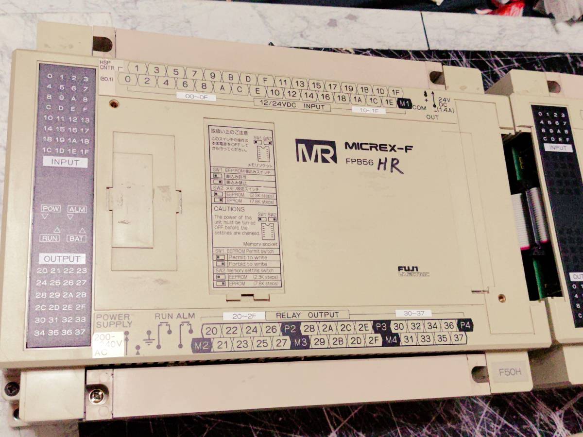 Yahoo!オークション - FUJI MICREX-F FPB56HR-A10(1台) FTB56R (2台) Yahoo!オークション - FUJI MICREX-F FPB56HR-A10(1台) FTB56R (2台)