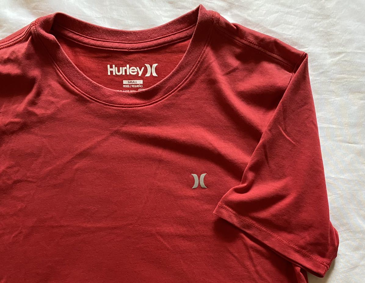 Hurley+NIKE ハーレー ナイキ コラボTシャツDRI-FITレッドサイズS_画像6