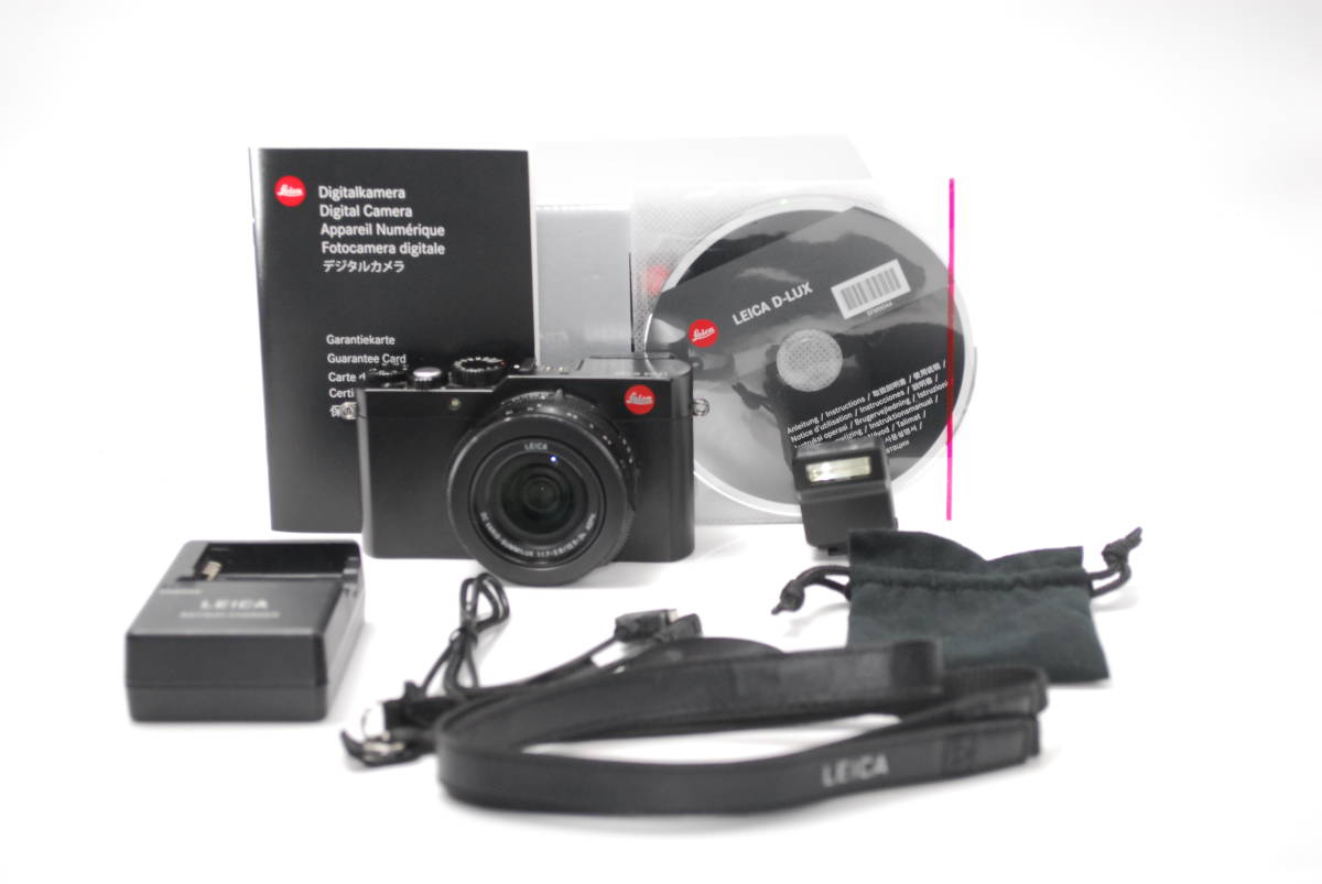 日本未入荷 101039☆極上品☆Leica d-lux 109)デジタルカメラ(ブラック