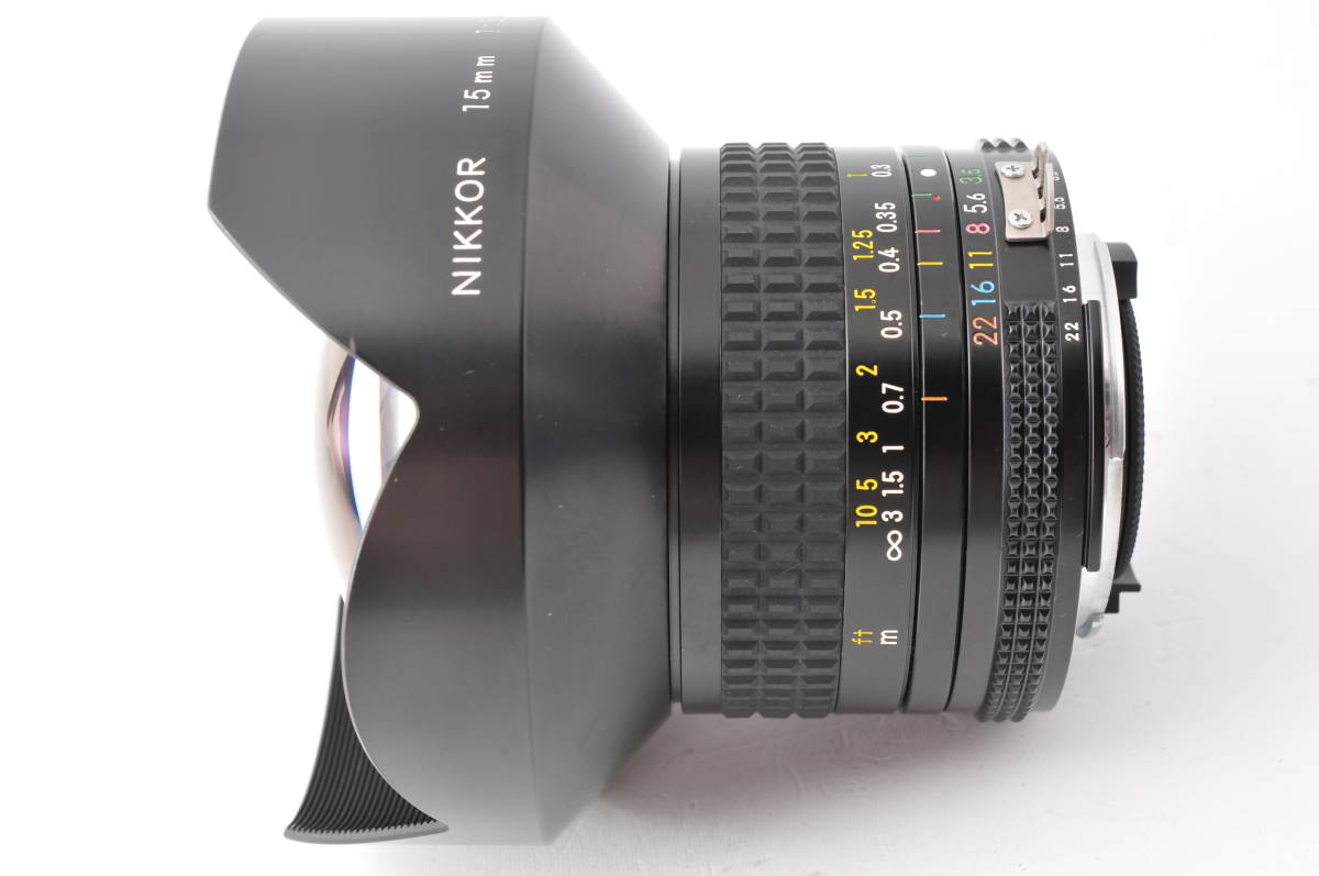 輝い [美品] Nikon ニコン Ai NIKKOR 15mm F/3.5 #203 ニコン