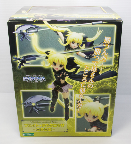  Kotobukiya Magical Girl Lyrical Nanoha The MOVIE 1stfeito* Testarossa - whole body all . figure 