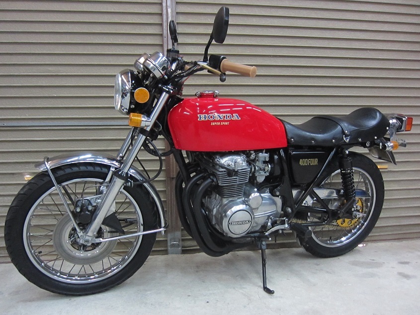 希少絶版車!! ホンダ CB400F 398 国内物 昭和51年 型式 類別 枠内 好調