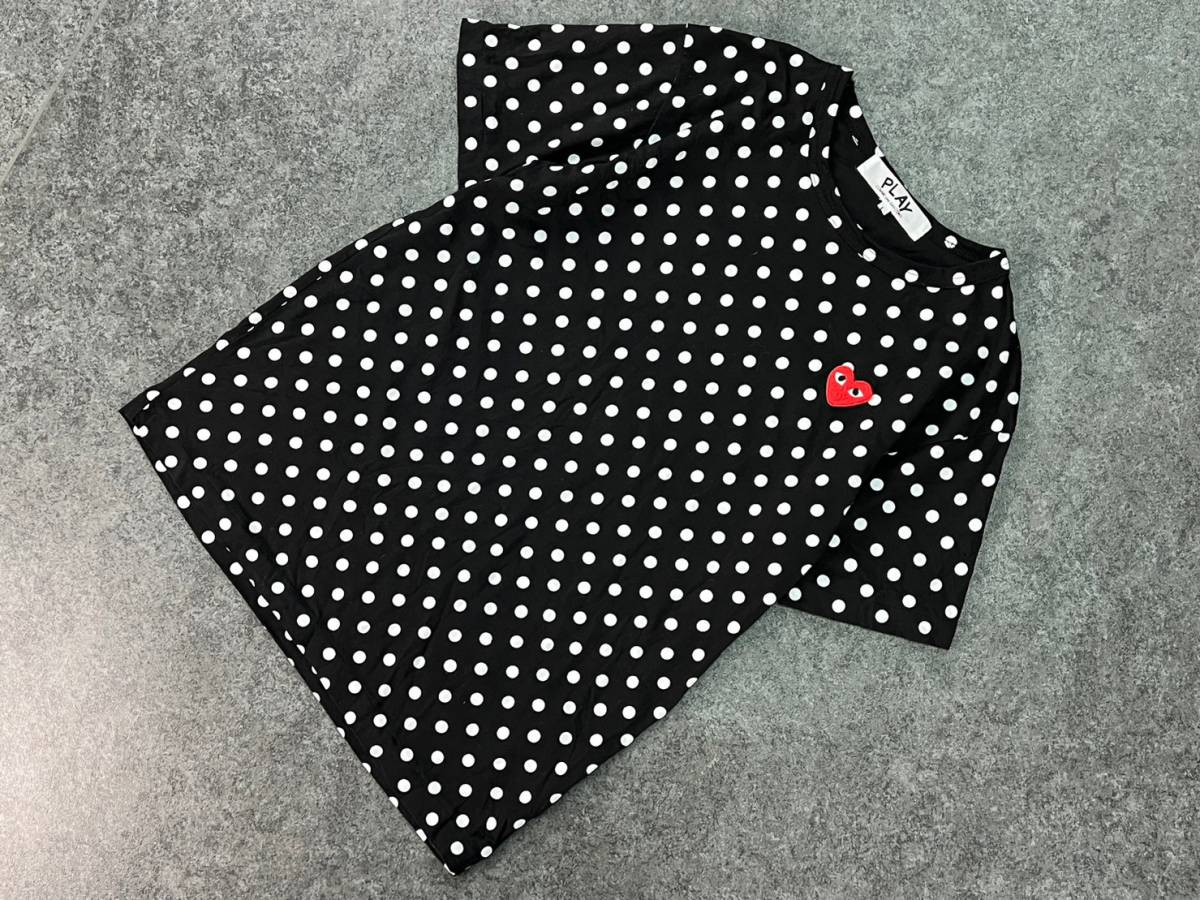Wi762 日本製 PLAY COMME des GARCONS コムデギャルソン 半袖 Tシャツ