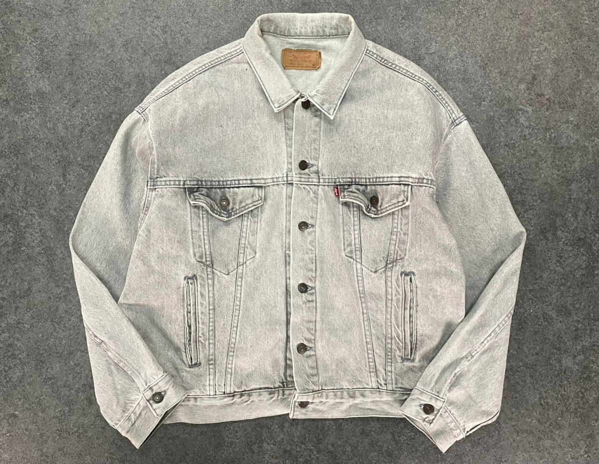 Wi969 90s USA製 LEVI'S リーバイス 70507 4853デニムジャケット G