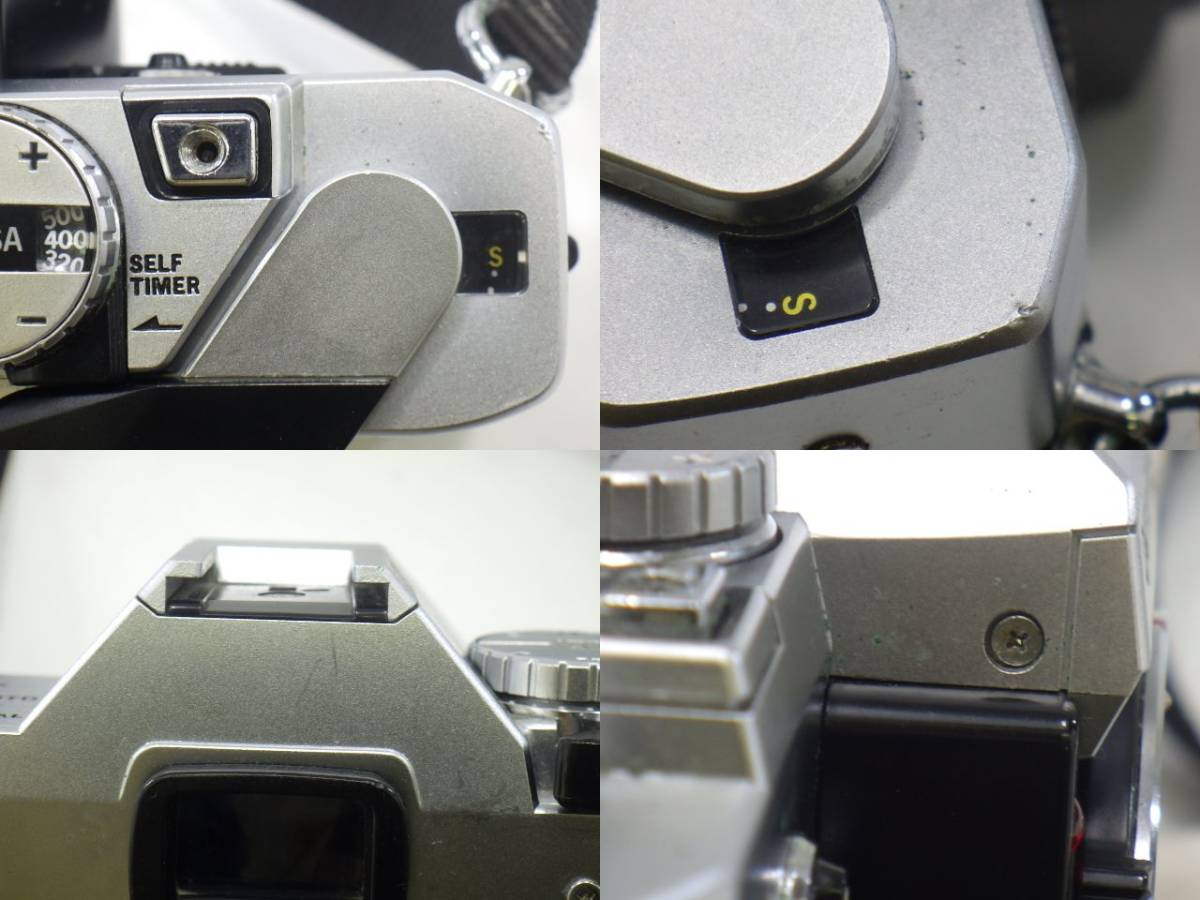 x3E073R- OLYMPUS オリンパス OM30 レンズ 1:3.5 f=28mm / 1:4 f=75-150mm ジャンク扱い 現状品_画像6
