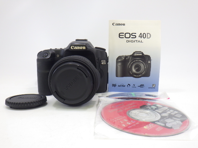 税込) Canon h3E110Z5.1 EOS40D/SIGMA 動作品 F3.5-5.6DC 18-125