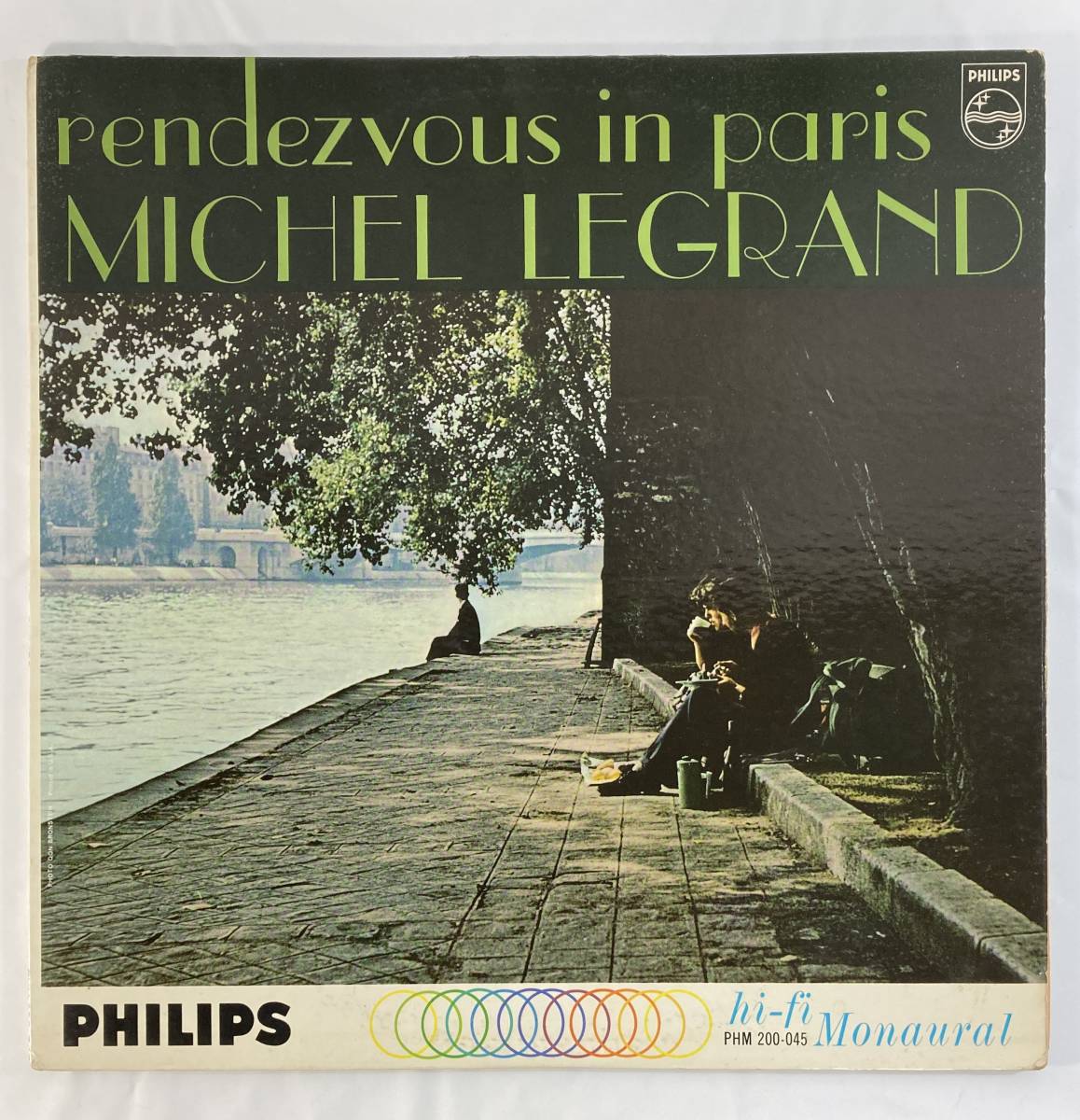  Michel * legrand (Michel Legrand) / rendevouz in paris American record LP Philips PHM 200-045 MONO