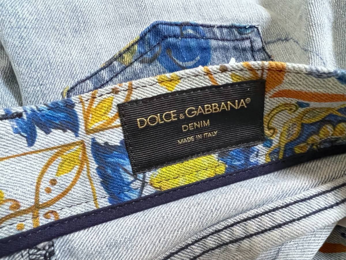 DOLCE&GABBANA グラフィティ ペイントハーフデニム 44 | rodeosemillas.com