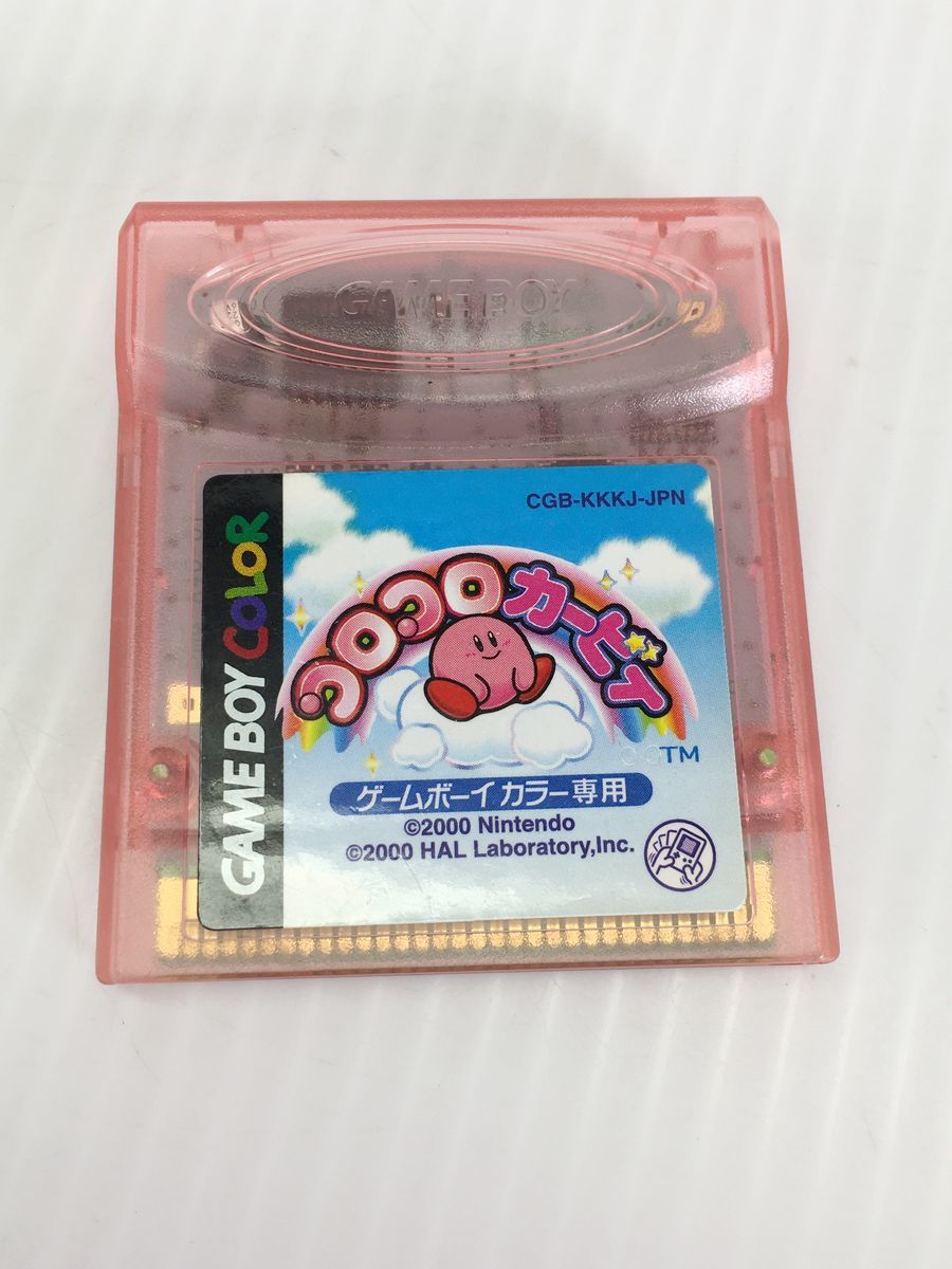 □【同梱A】【中古】任天堂 ゲームボーイ コロコロカービィ 箱/取説付き 動作OK 2400031108559_画像4