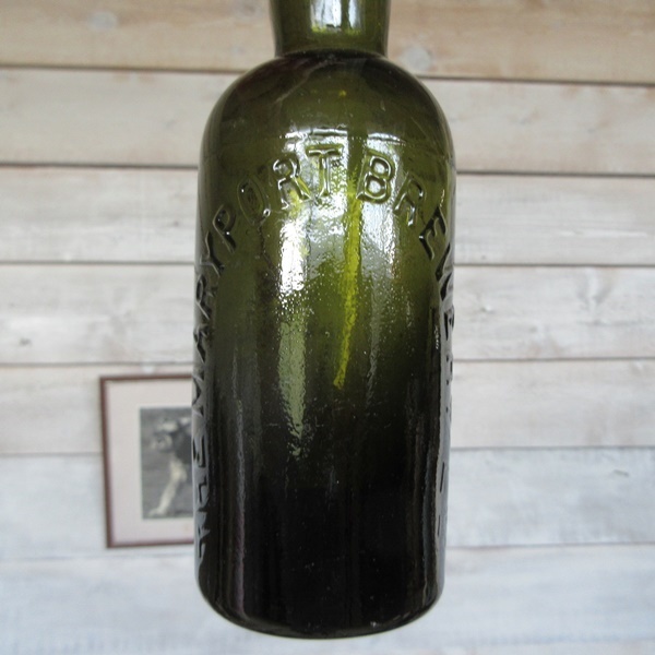 イギリス製 アンティーク メリーポートブルワリー ガラス瓶 ガラスボトル インテリア ディスプレイ 英国 glass 1008sc_画像10