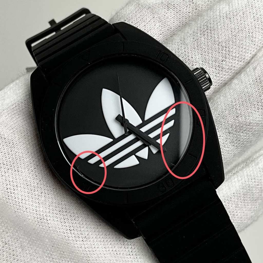 [中古(ジャンク品扱い)/箱付属品なし] adidas アディダス ユニセックス腕時計 Santiago (サンティアゴ) ADH6167の画像5