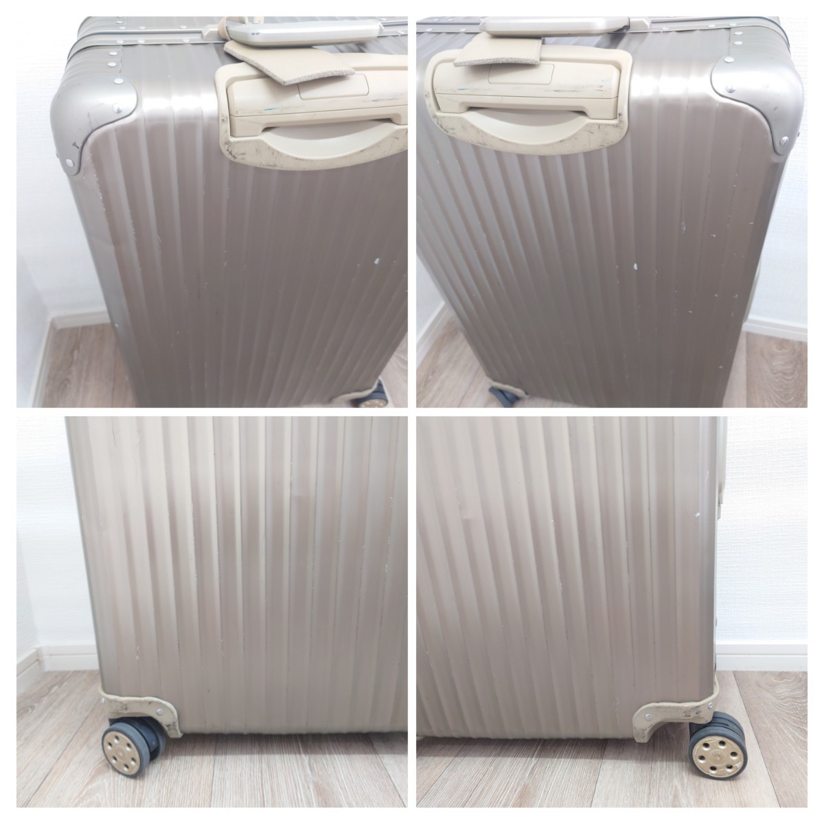 リモワ トパーズ チタニウム 945.70 82L シャンパン ゴールド マルチ