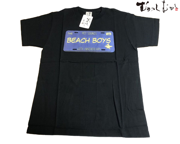 むかしむかし/半袖/Tシャツ/ビーチボーイズ/黒/Mサイズ