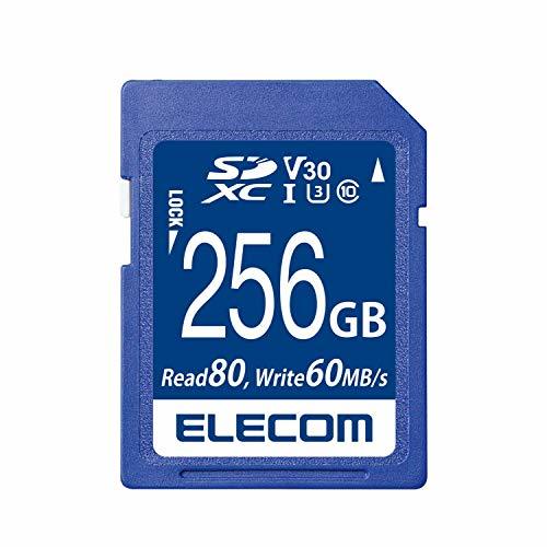 エレコム SDXCカード データ復旧サービス付 ビデオスピードクラス対応 UHS-I U3 80MB s 256GB MF-FS256GU13V