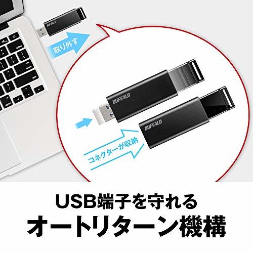 バッファロー USBメモリ 32GB ノックスライド式 USB3.2(Gen1)/3.1(Gen 1)/3.0/2.0 充実サポート RUF3-_画像3