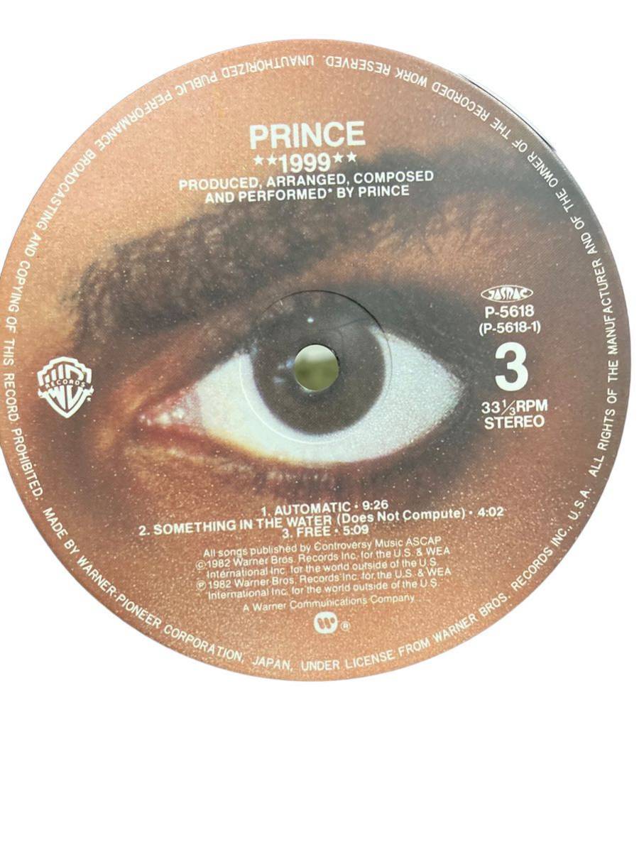 【ライナー】LP PRINCE 1999 プリンス_画像7