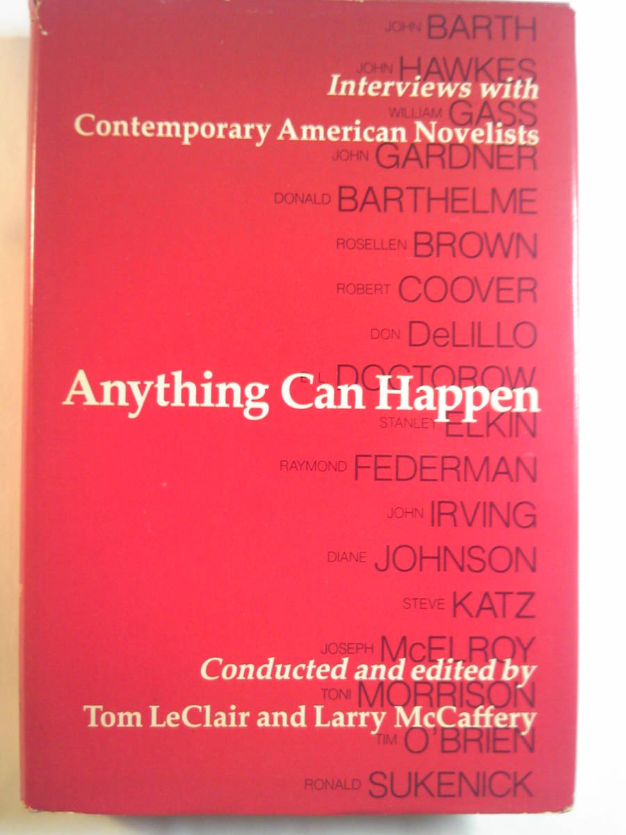 英語 文学 現代アメリカ小説家とのインタヴューanything Can Happen何でも起こりえる