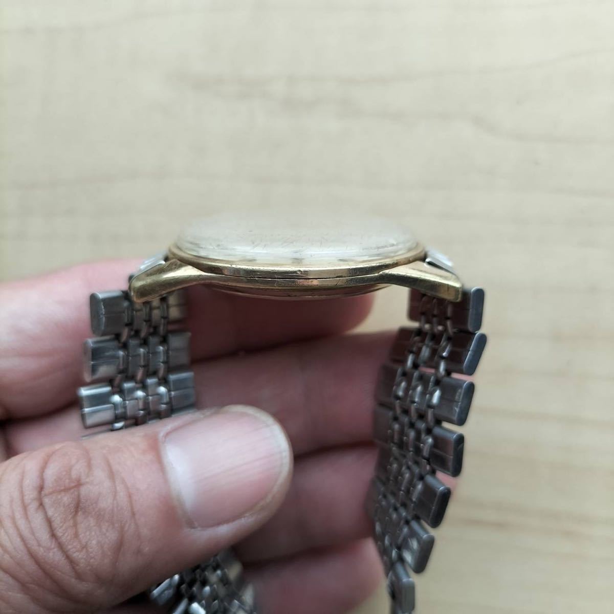 SEIKO スカイライナー カレンダー 手巻き アンティーク 21JEWELS 稼働品_画像3