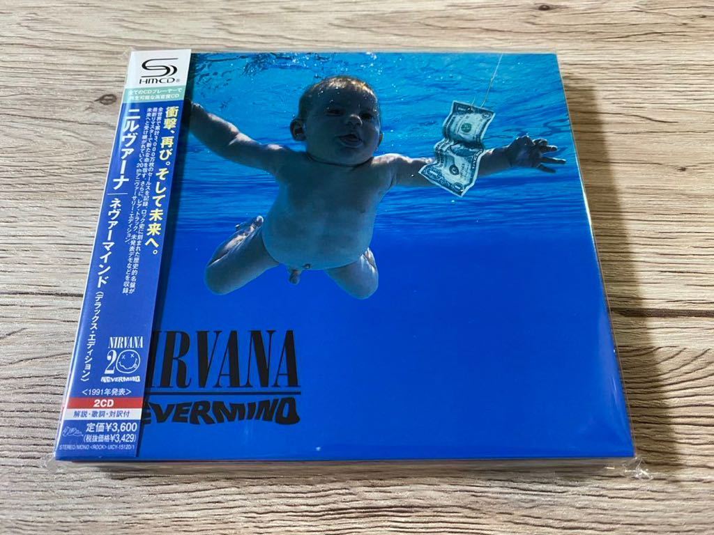 新品　高音質SHM-CD2枚組　リマスター　ニルヴァーナ ネヴァーマインド デラックス・エディション Nevermind Deluxe Edition Nirvana_画像1