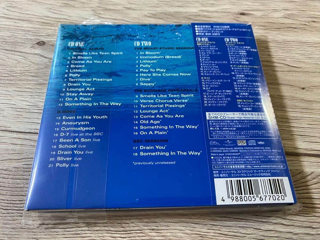 新品　高音質SHM-CD2枚組　リマスター　ニルヴァーナ ネヴァーマインド デラックス・エディション Nevermind Deluxe Edition Nirvana