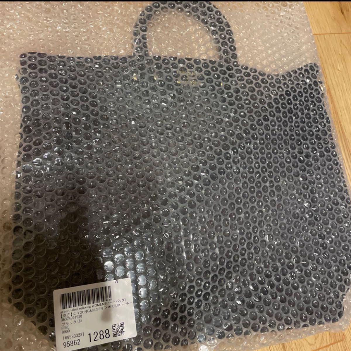 別注 YOUNG&OLSEN MEDIUM ナイロン トートバッグ ブラック