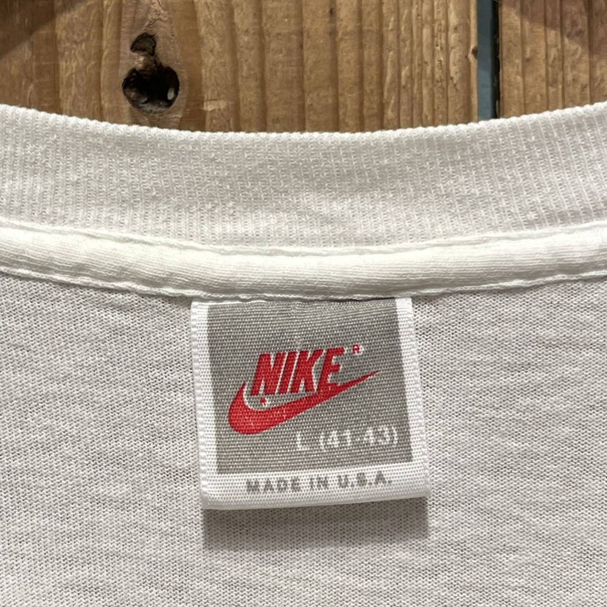 サイズ L】 90s USA製 NIKE ビンテージ Tシャツ アメリカ古着 ナイキ