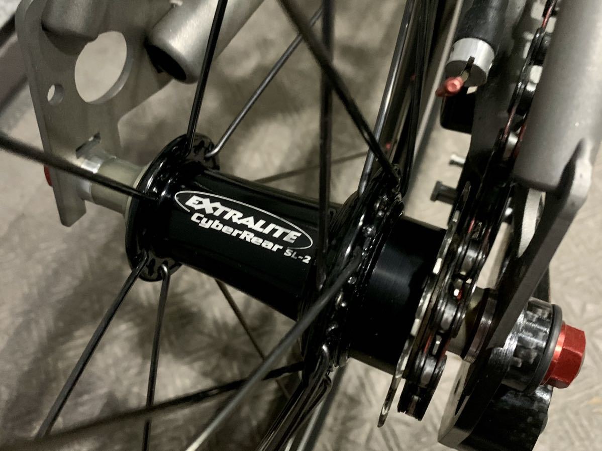 Brompton用 Extralite製メインボディ + 7075AL フリーボディ Brompton用 Extralite製メインボディ + 7075AL フリーボディ