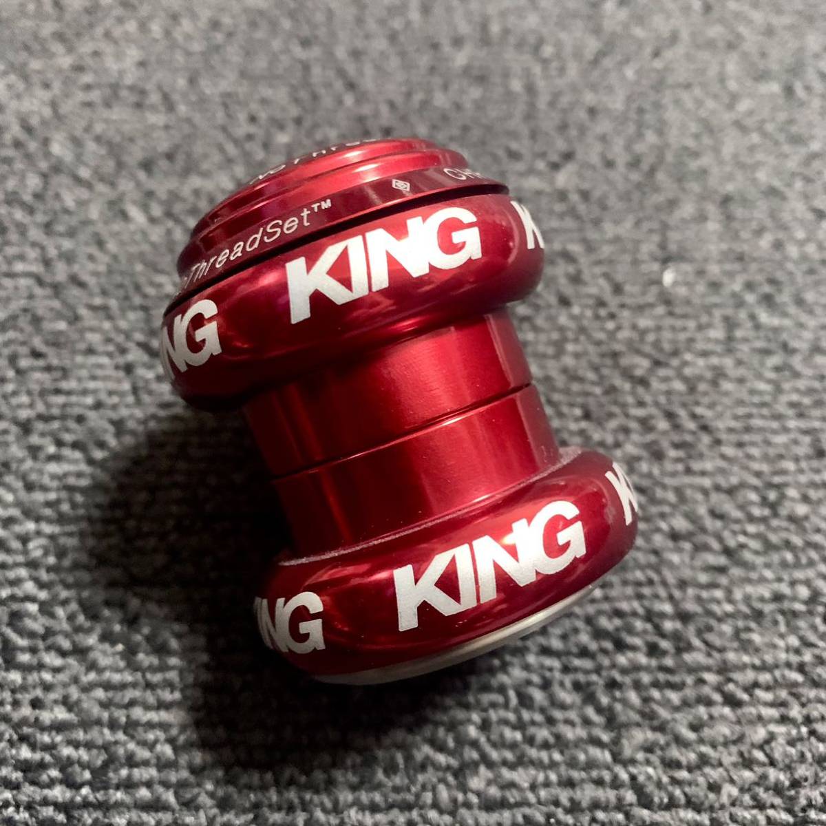 10150円 CHRIS KING ヘッドセット No Thread Set 1-1/8 レッド 10150円 CHRIS KING ヘッドセット No Thread Set 1-1/8 レッド