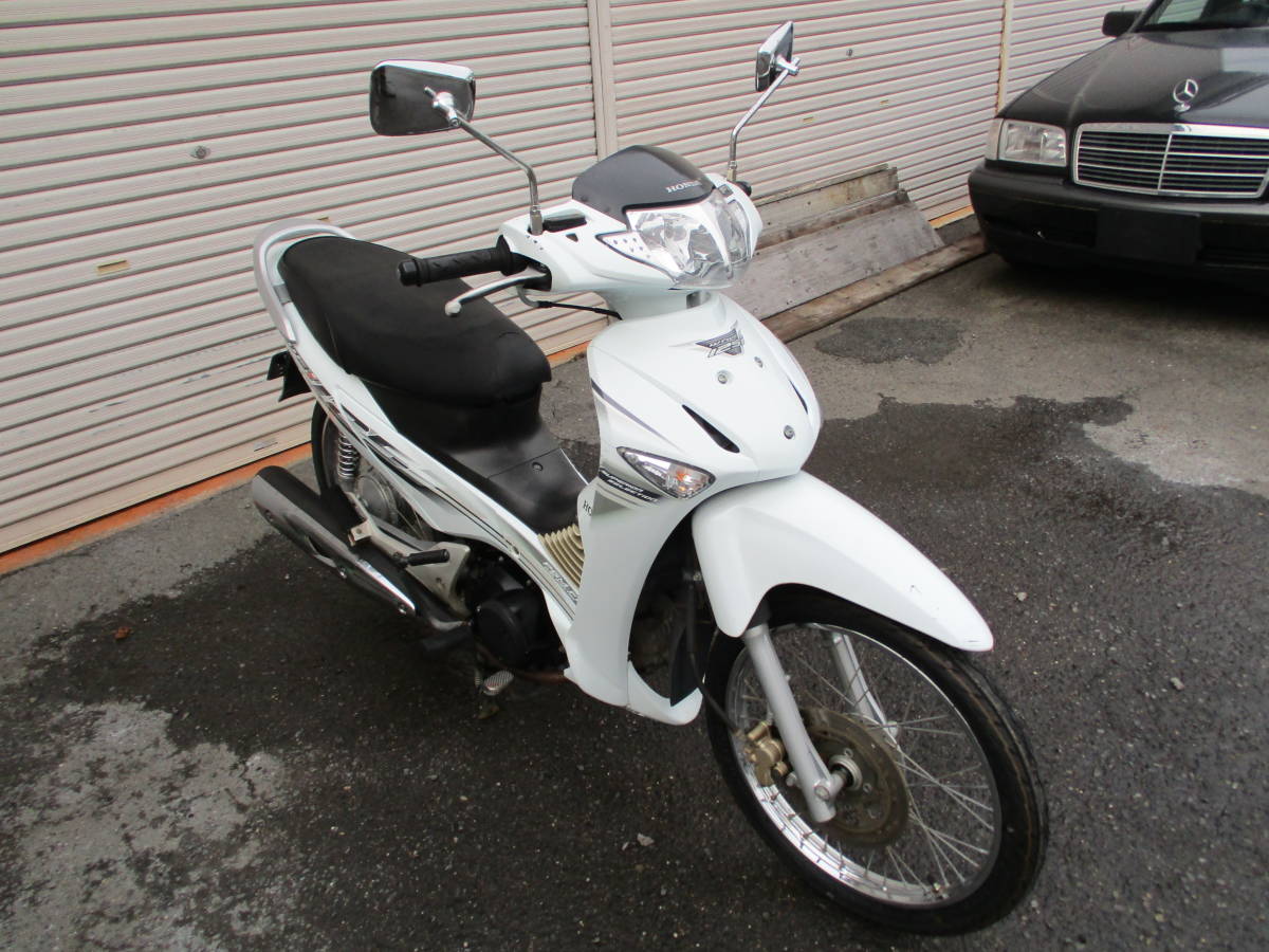 HONDA WAVE125(タイホンダ) ワンオーナー サイドスタンド・自賠責保険