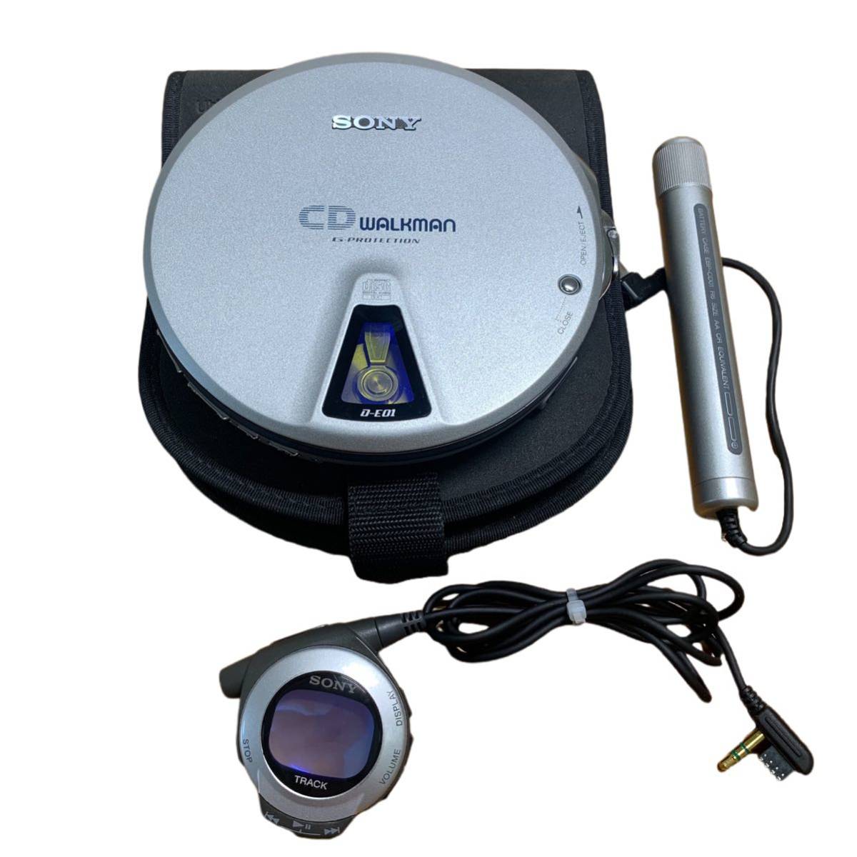 SONY CDウォークマン D-E01 ポータブルCDプレーヤー 動作未確認
