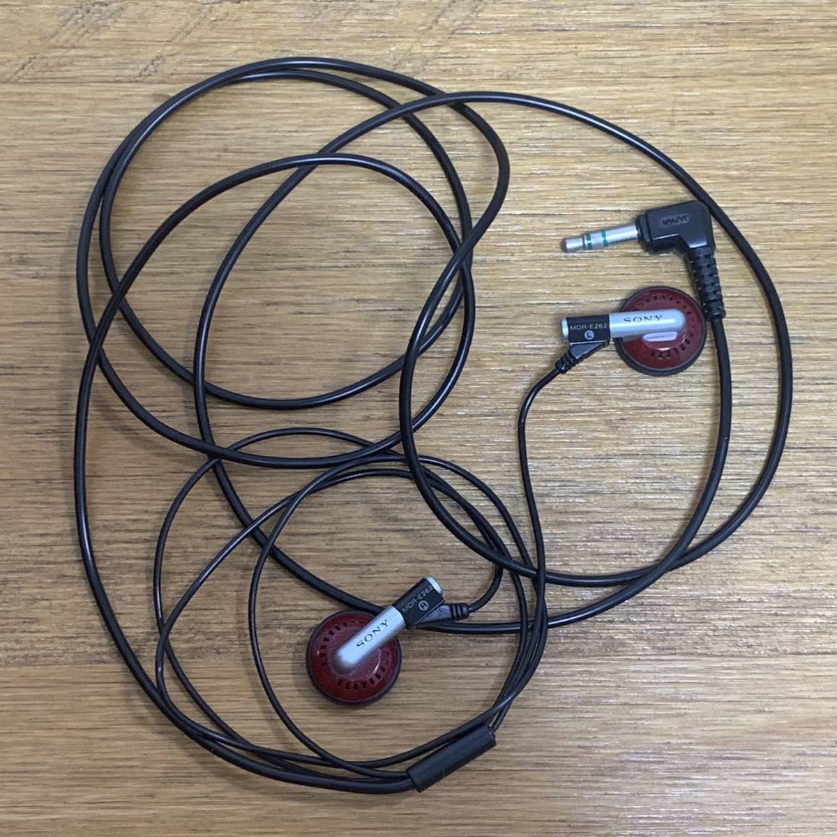 美品 SONY ソニー MDR-E262 ヌード イヤホン ビンテージ イヤフォン