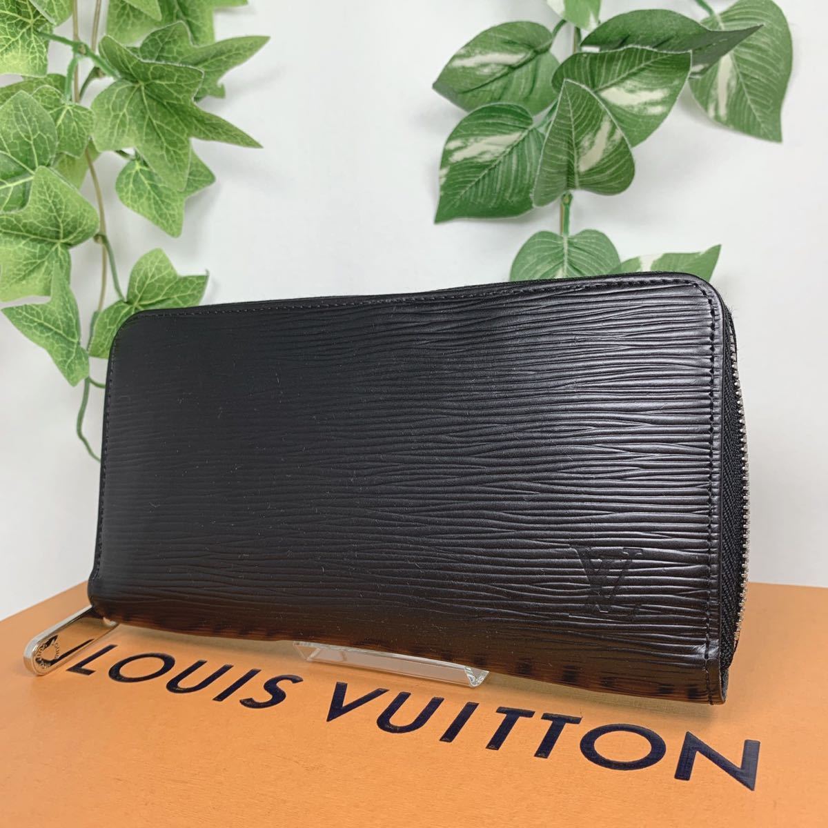 1円 ルイヴィトン LOUIS VUITTON エピ ジッピー ラウンドファスナー 長