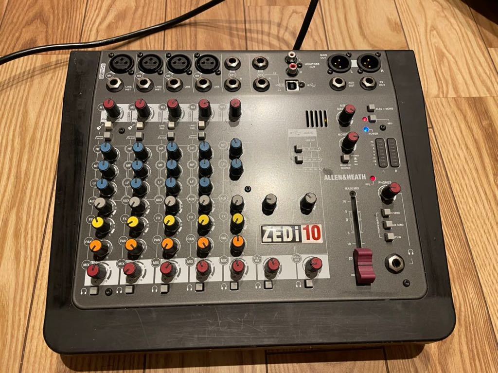 ALLEN&HEATH アレンアンドヒース アナログミキサーZEDi-10