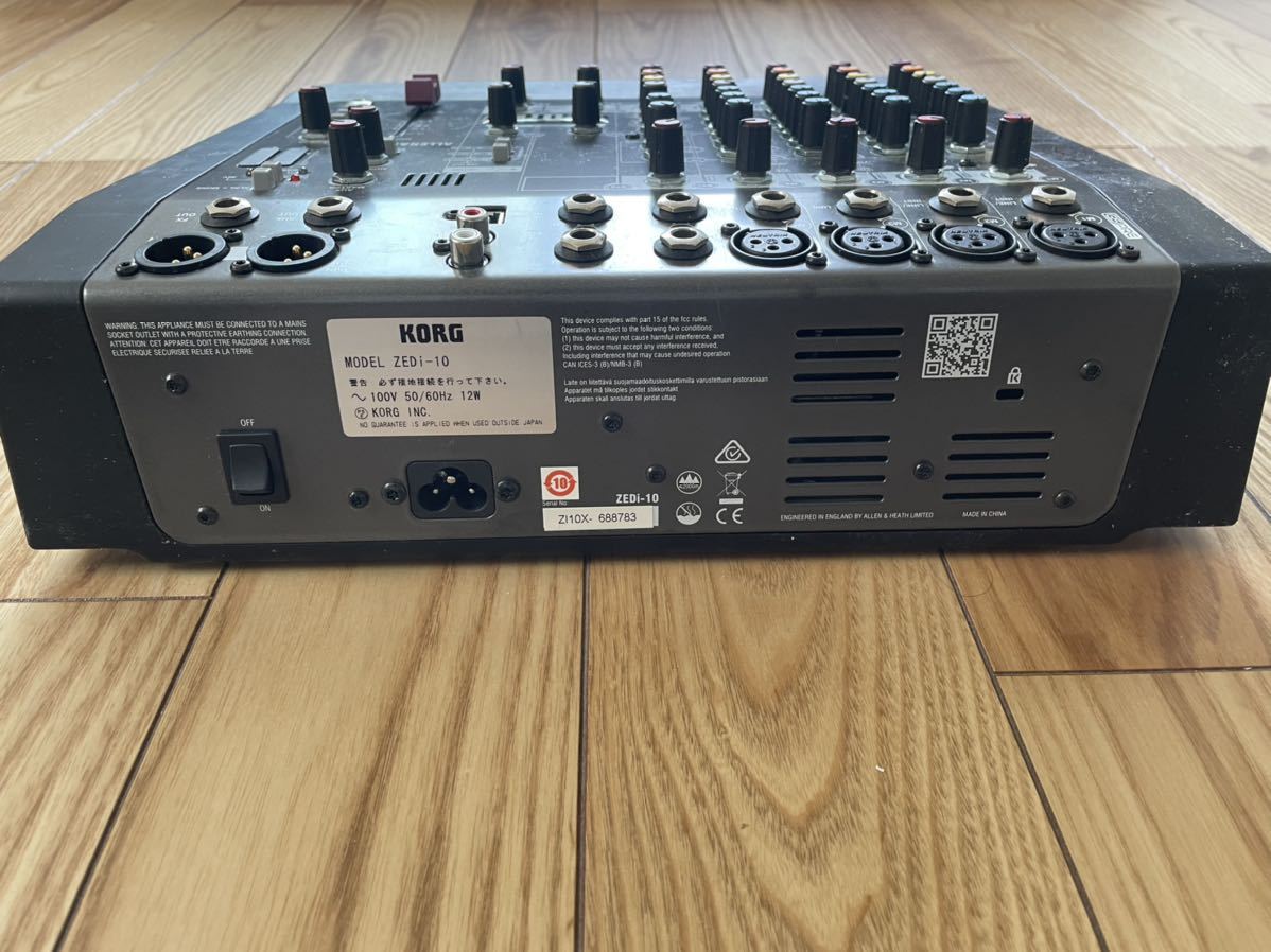 ALLEN&HEATH アレンアンドヒース アナログミキサーZEDi-10 | www