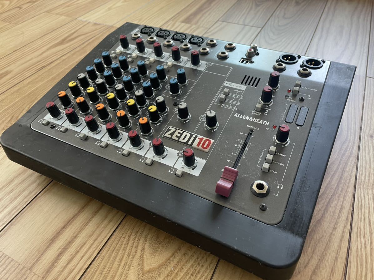Allen & Heath ZEDi-10 アナログ・ミキサー+USBインターフェイス
