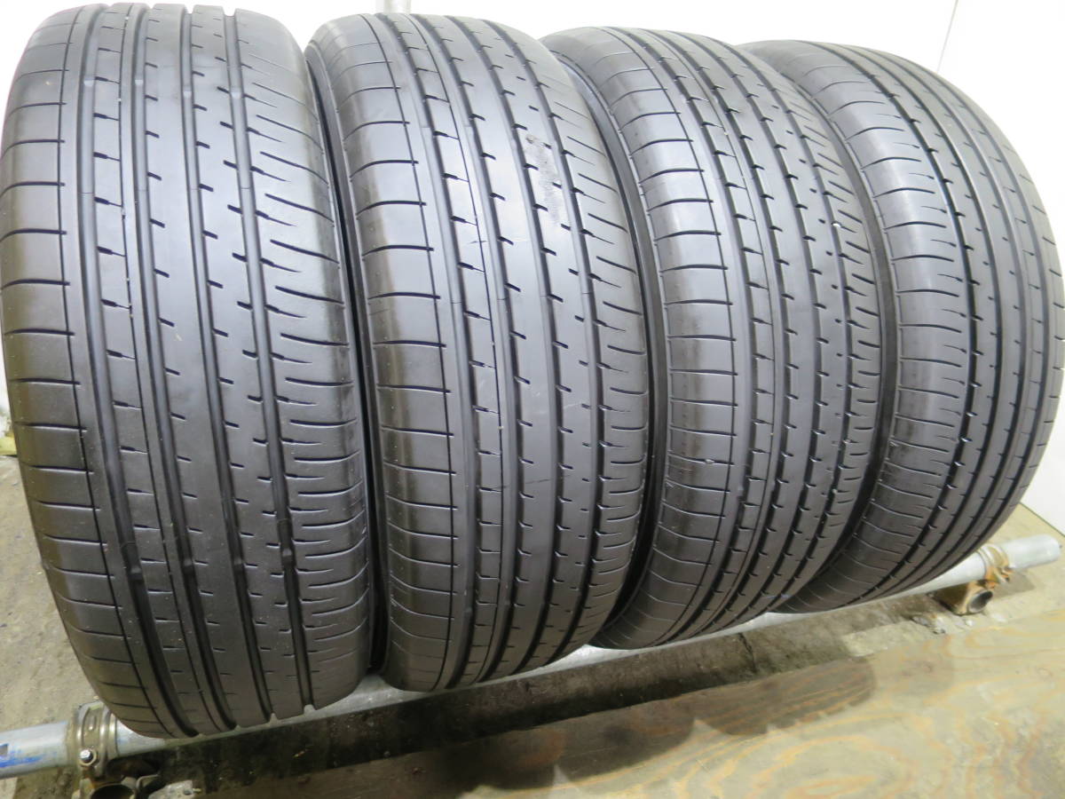 22年製バリ山 225/55R19 99V◇ヨコハマ BLUEARTH-XT AE61◇ 4本 J484