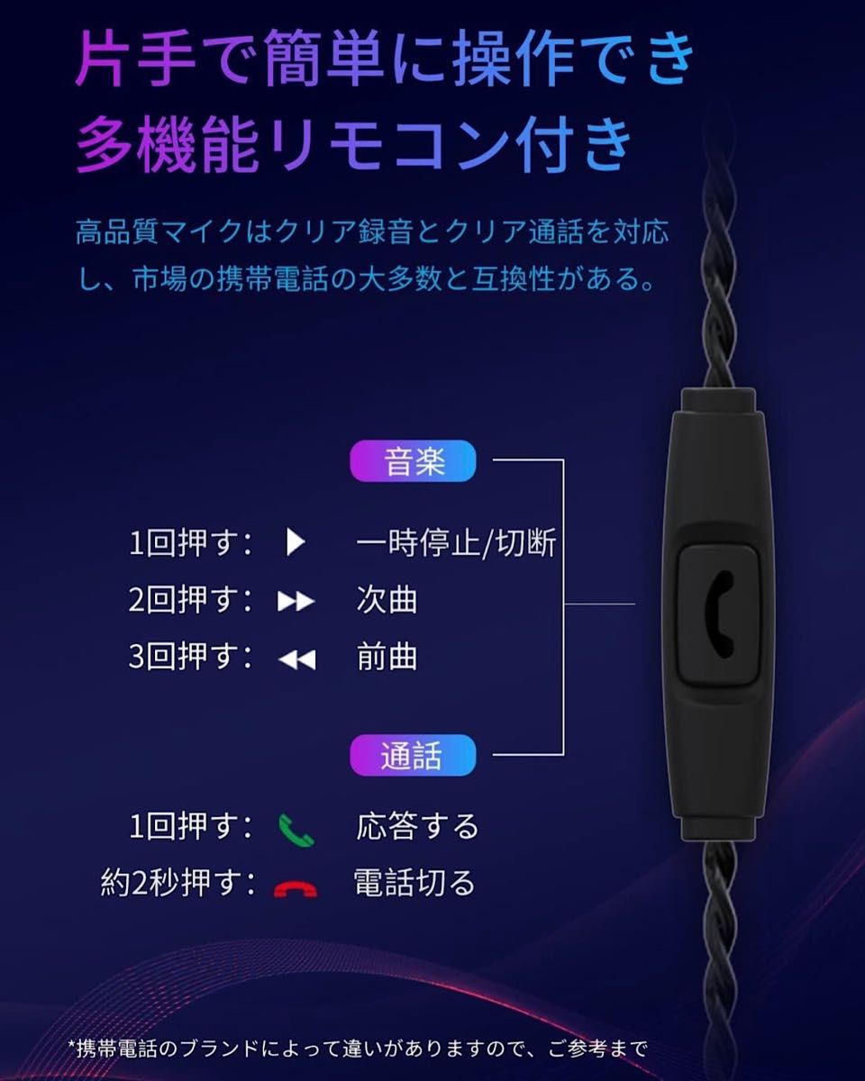 Yinyoo 中華 イヤホン 有線 KBEAR Storm 10mmダイナミック　インイヤー モニター 高音質 カナル型