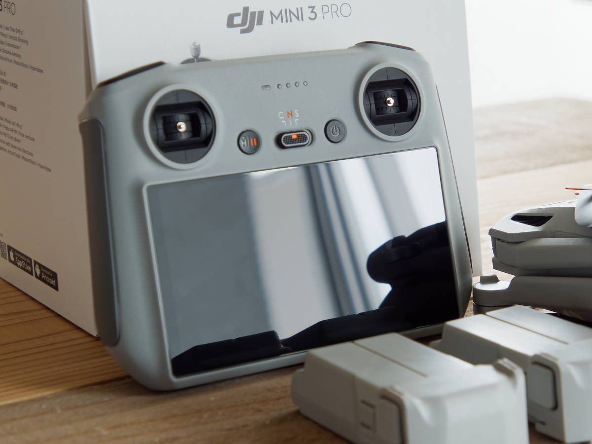 美品!DJI Mini 3 Pro DJI RC付属 大容量バッテリー付き! | zsp