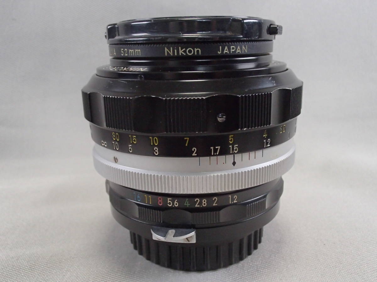 Nikon/ニコン レンズ「NIKKOR-S Auto 1:1.2 f=55mm」