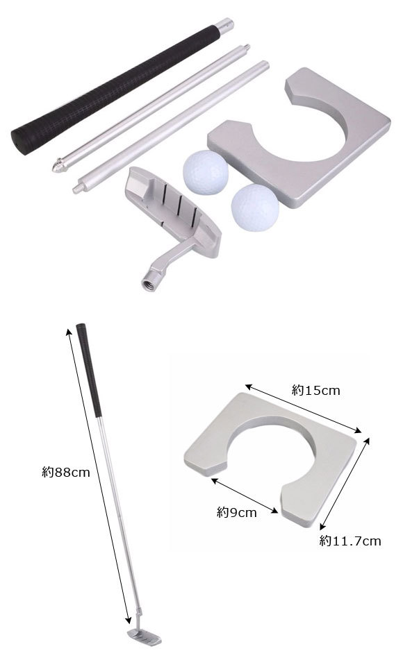AP portable putter Golf set assembly type right profit . for anywhere training! AP-UJ0416-R
