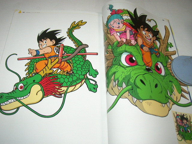 鳥山明スペシャルイラストレーションズ」「ドラゴンボールアニメ 鳥山明スペシャルイラストレーションズ」「ドラゴンボールアニメ