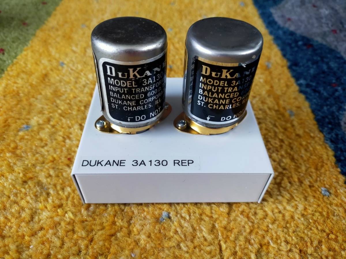 DUKANE 3A130 ライントランス - オーディオ機器
