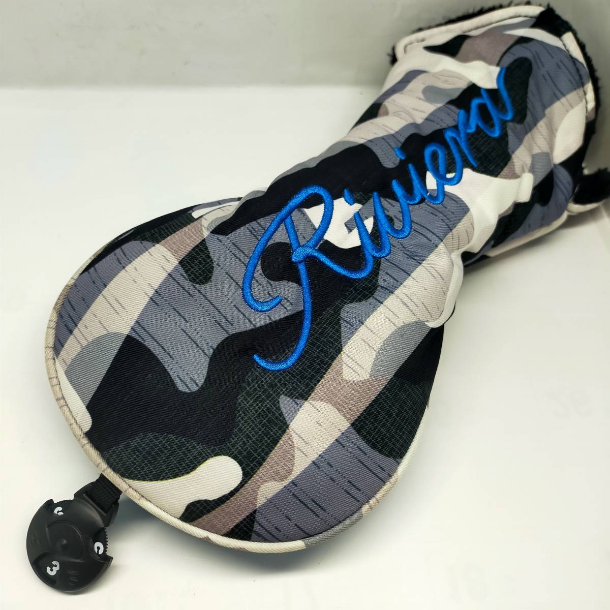 9 送料230円 RIVIERA GOLF FW用 フェアウェイウッド用 リヴィエラ Riviera RHC-182 GRAY迷彩 3.4.5.7.9.X ゴルフパートナー限定ブランド_画像1