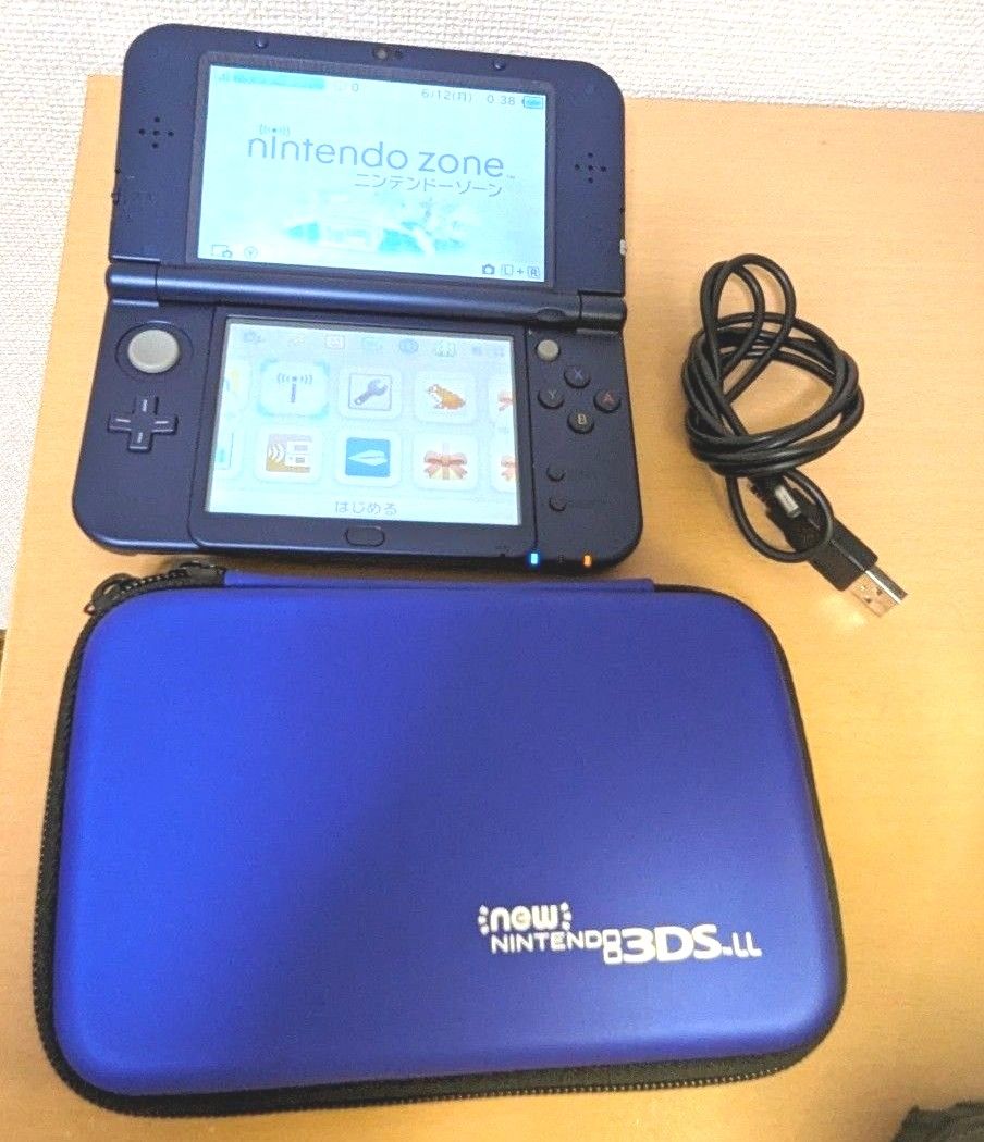 Newニンテンドー 3DS LL ソフト5本 ケース付き マリオカート7
