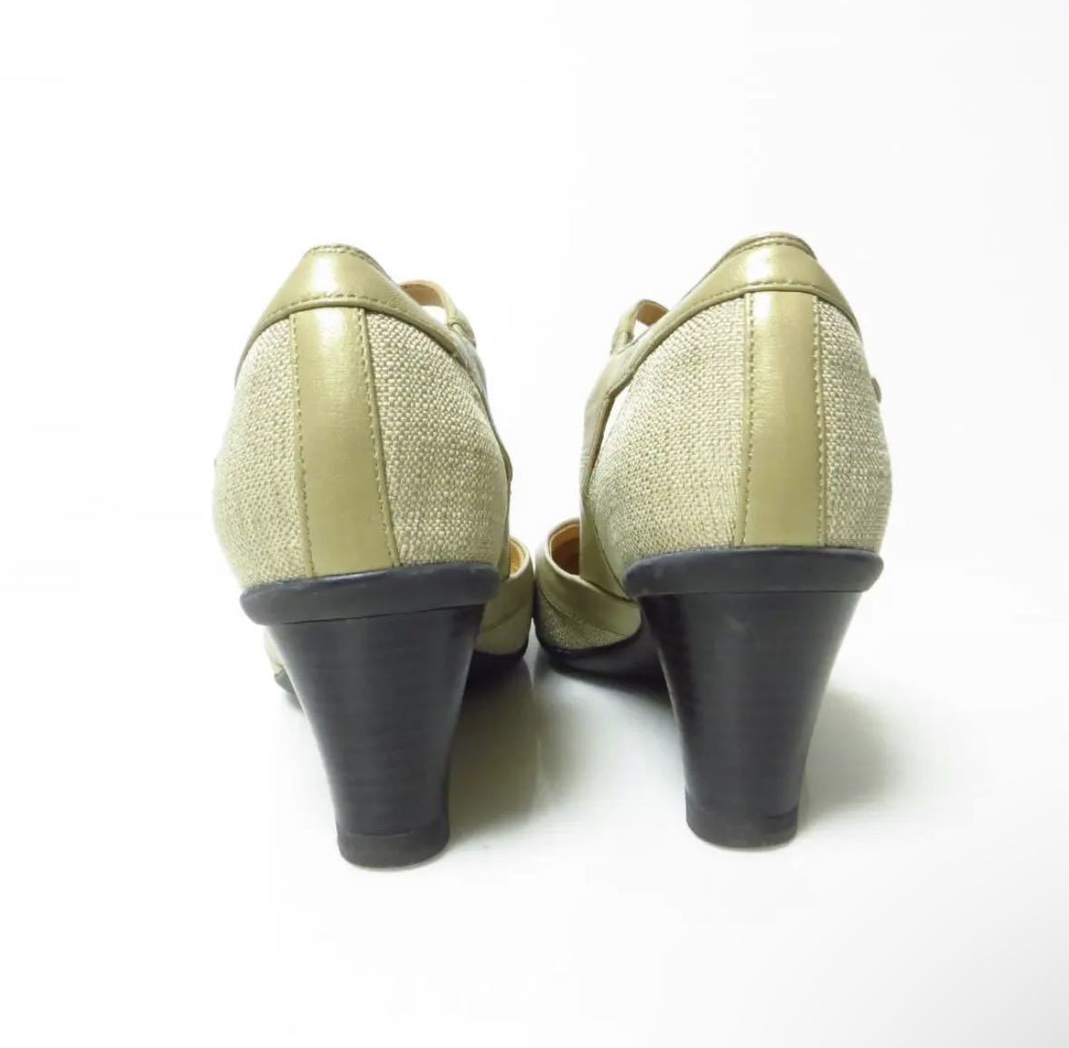 アパレル】 極美品 FITFIT フィットフィット パンプス 83407 23