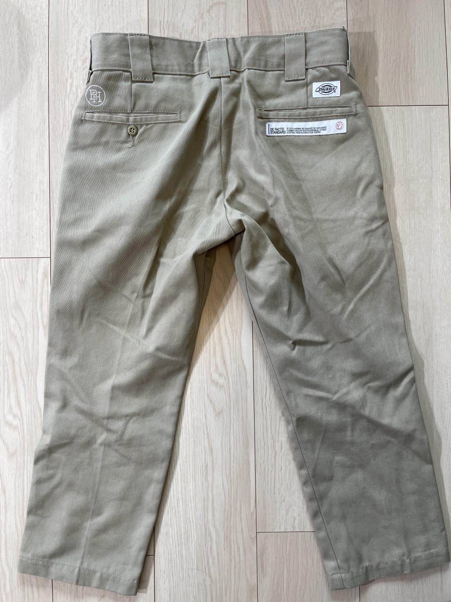 BEDWIN ベドウィン トリップスター ディッキーズ Dickies チノパン 30×32 カーキ ベージュ ハーフパンツ クロップドパンツ サイズ2 良品