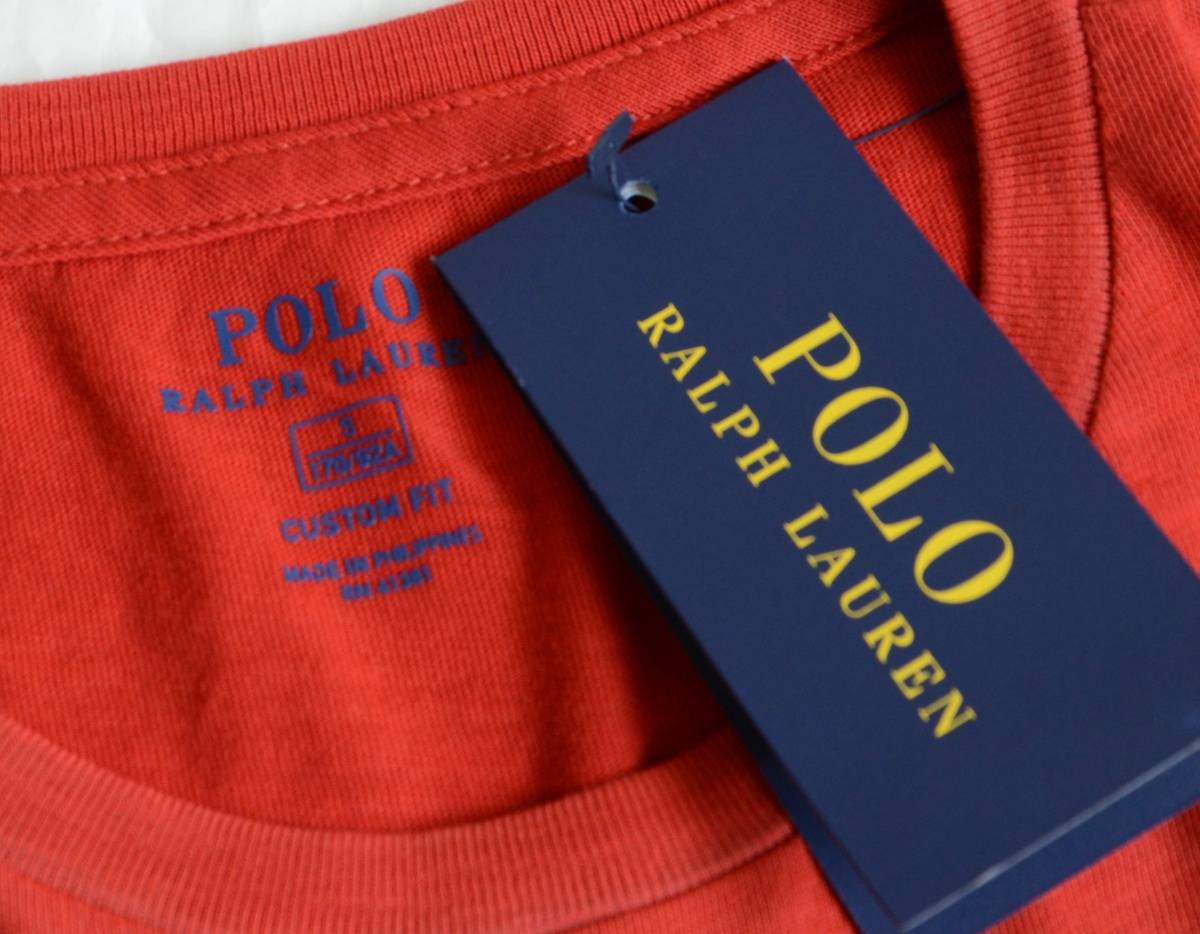  не использовался Ralph Lauren футболка POLO RL винтажная обработка size S