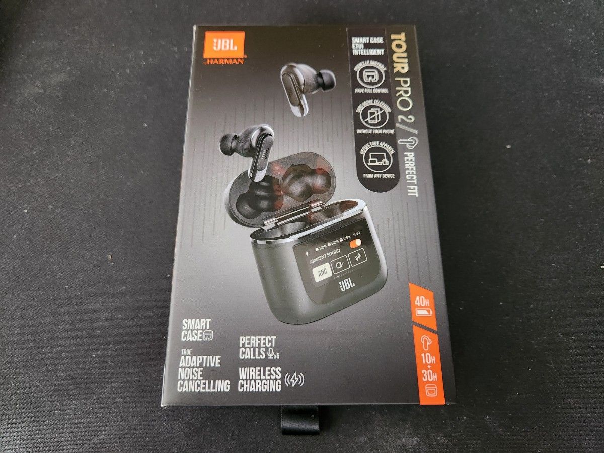 ケースなし JBL TOUR PRO 2 ブラック 完全ワイヤレスイヤホン ケースなし JBL TOUR PRO 2 ブラック 完全ワイヤレスイヤホン